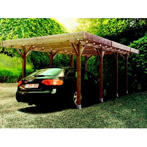 Carport en bois Solid 15,5m²