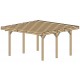 Carport en bois Solid 25,5m²