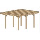 Carport en bois Solid 20,5m²