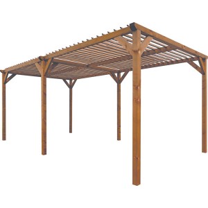 Carport en bois Paloma 11m²