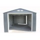 Garage métal grande hauteur Duramax 19,95m² anthracite