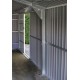 Garage métal grande hauteur Duramax 19,95m² anthracite